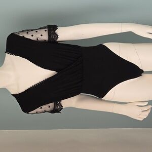 Shein bodysuit with Sheer Sleeves